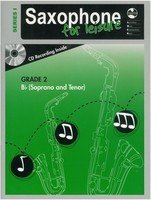 AMEB Saxophone for Leisure — Grade 2, B Flat, Book & CD, Series 1 (AMEB)