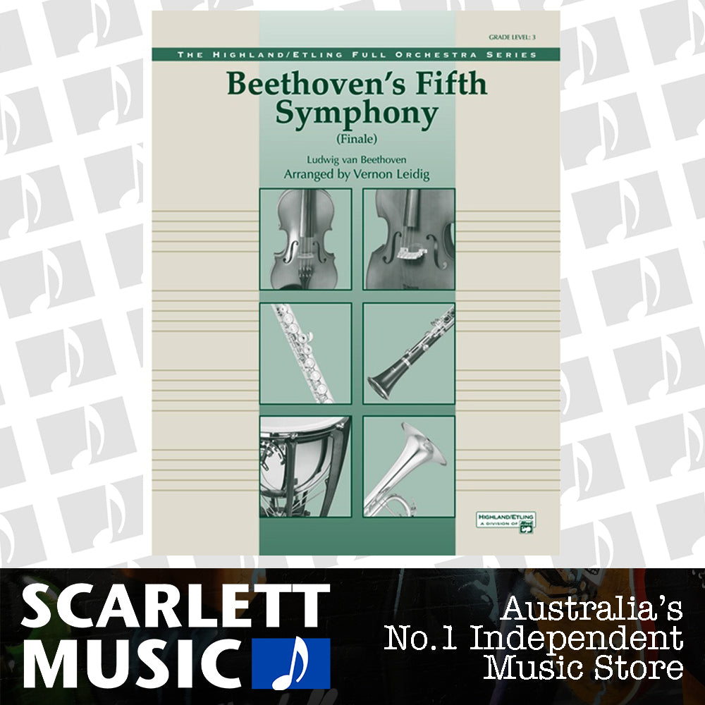 Beethoven's Fifth Symphony Finale Full Orchestra Gr 3 — view 2