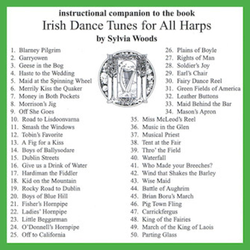 Irish Dance Tunes For All Harps Companion CD CD (Harp)