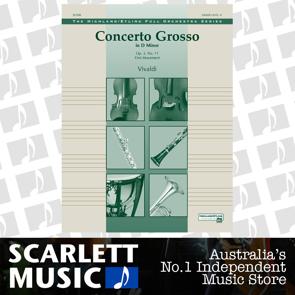 Concerto Grosso In D Minor Score — view 2