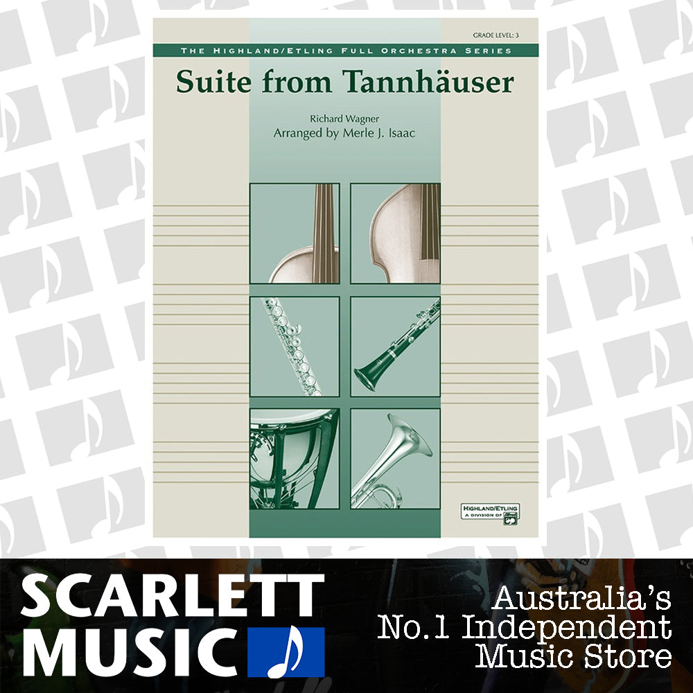 Suite from Tannhauser Full Orchestra Sheet Music Gr 3 — view 2
