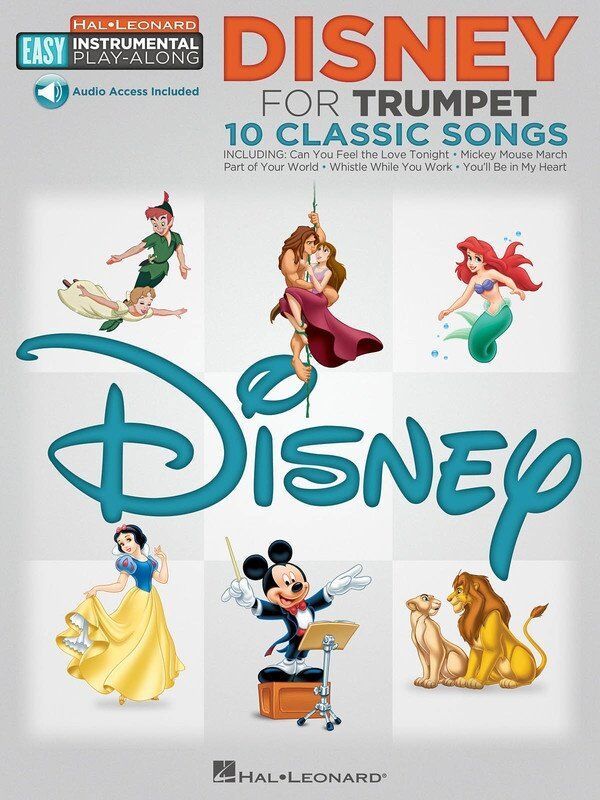 Disney for Trumpet Easy Instrumental Play-Along Book
