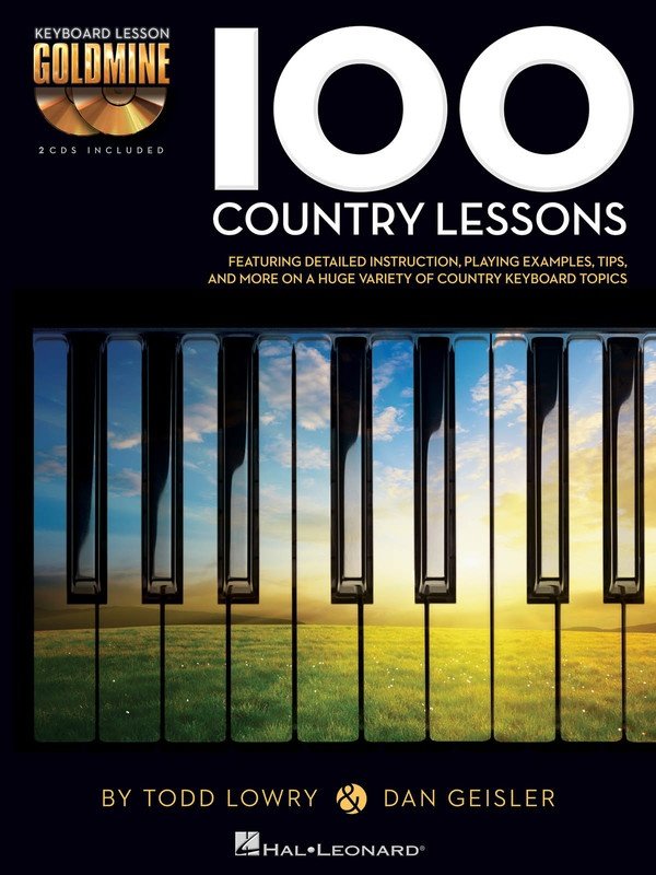 100 Country Lessons — Keyboard Lesson Goldmine Series (Hal Leonard)