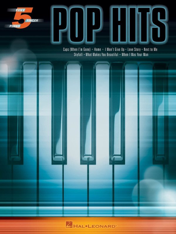 Pop Hits for Five Finger Piano — 5-Finger Piano with Lyrics (Hal Leonard)