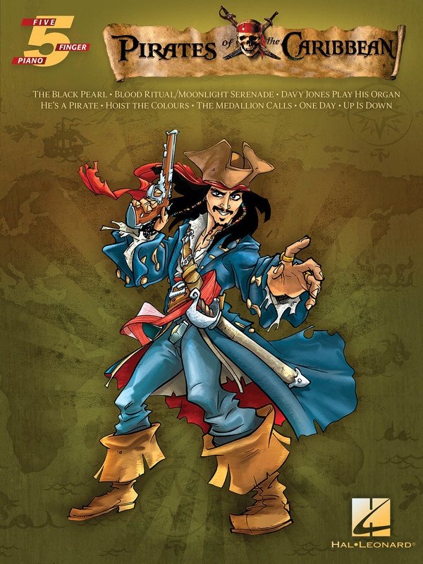 Pirates Of The Caribbean Five Finger Piano Ff (Hal Leonard)