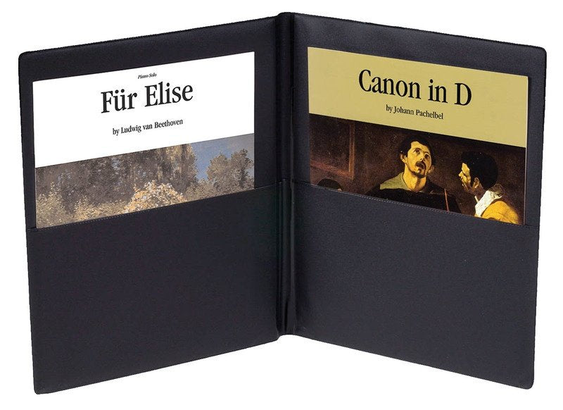 Marlo Concert Music Folders With Deep Gusseted Pockets (Marlo Plastics)