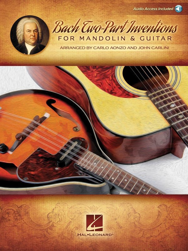 Two Inventions for Mandolin & Guitar — Book/Online Audio (Hal Leonard)