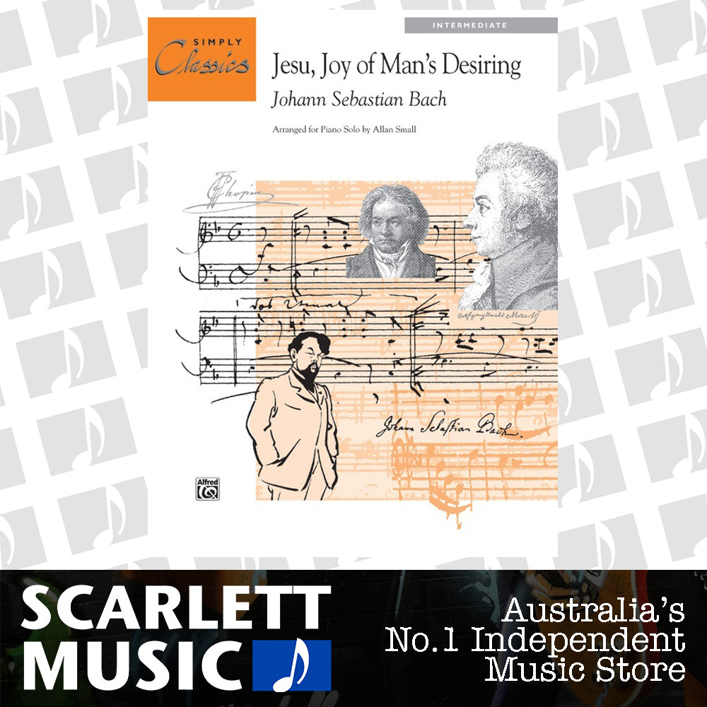 Jesu Joy Of Man's Desiring Simplified Piano Solo — view 2