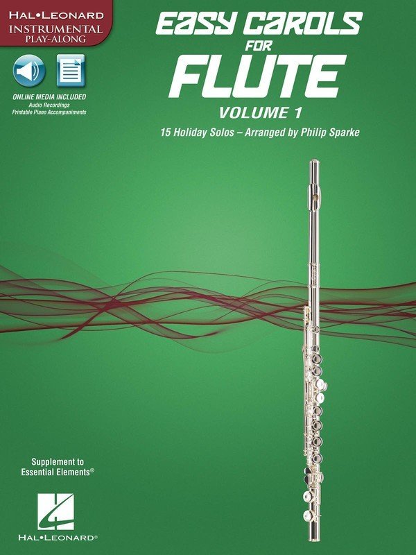 Easy Carols for Flute, Vol. 1 — Book/Online Audio (Hal Leonard Instrumental Play-Along)