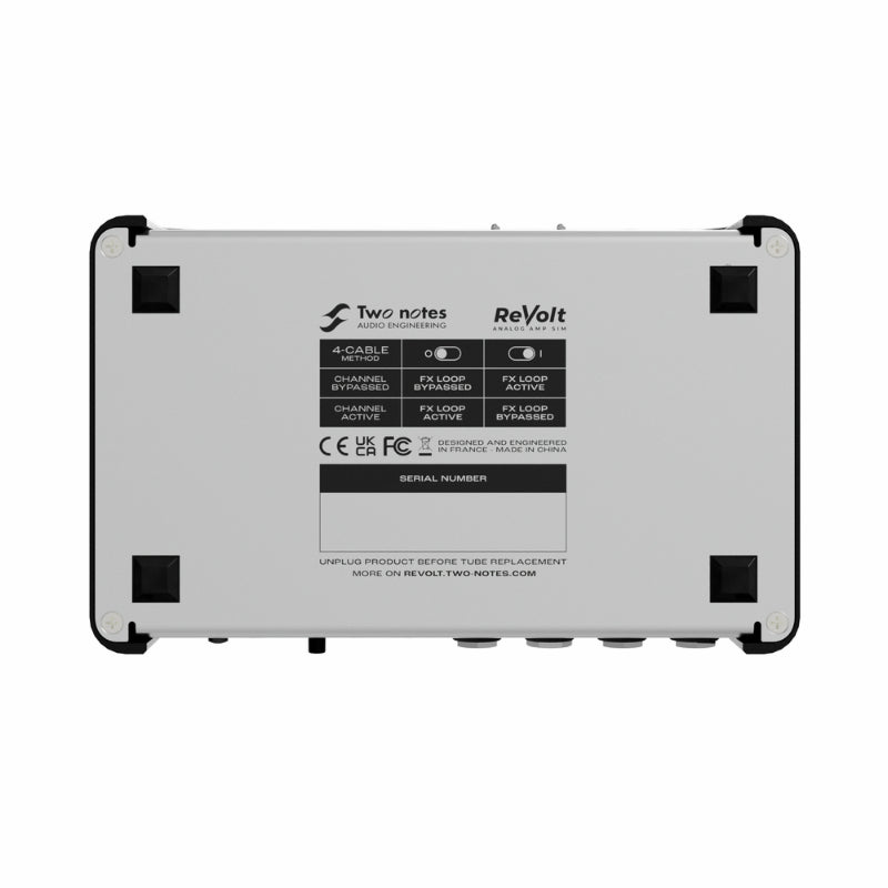 Two Notes Revolt Bass 3 Channel Amp Simulator DI Pedal — view 6