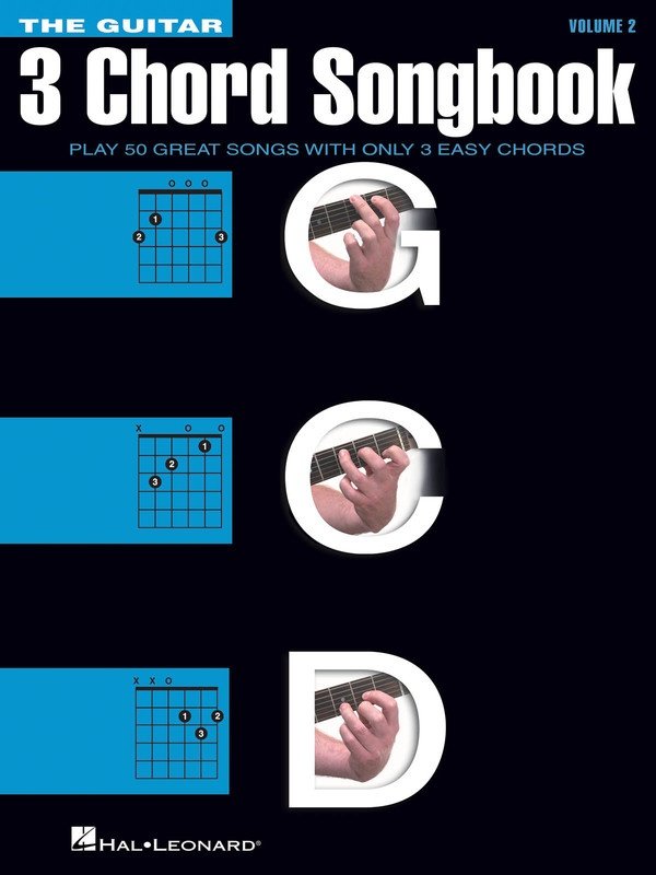 Guitar 3-Chord Songbook, Vol. 2 — Melody Line, Lyrics & Chords (Hal Leonard)