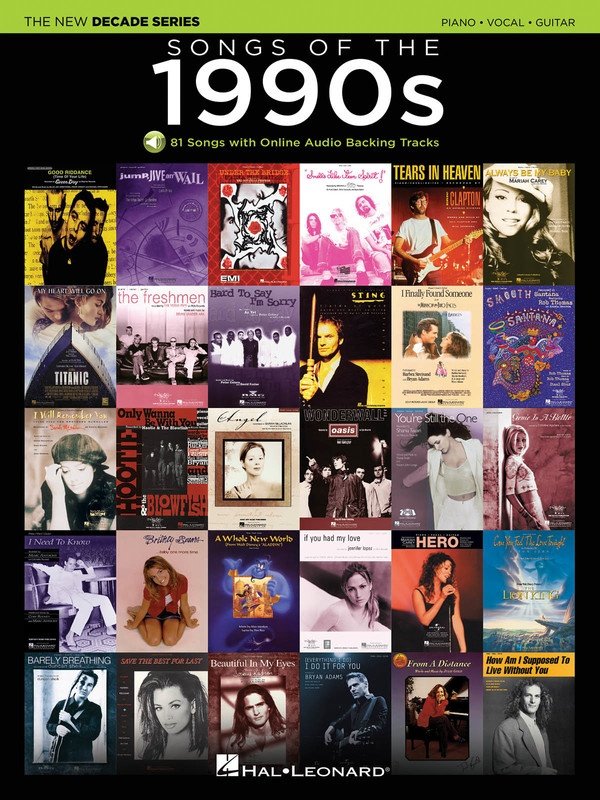 Songs Of The 1990S Pvg Bk/Ola (Hal Leonard)