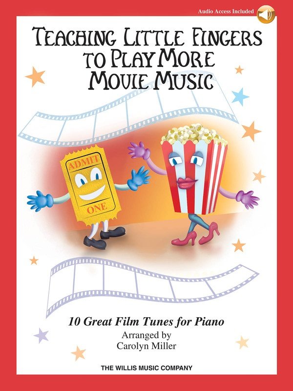 Teaching Little Fingers to Play More Movie Music — Book/Online Audio (Willis Music)