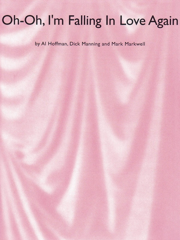 Oh Oh Im Falling In Love Again PVG Single Sheet