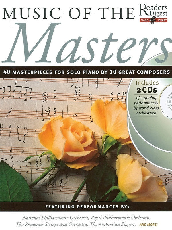 Music Of The Masters Readers Digest Piano Library (Softcover Book/CD)