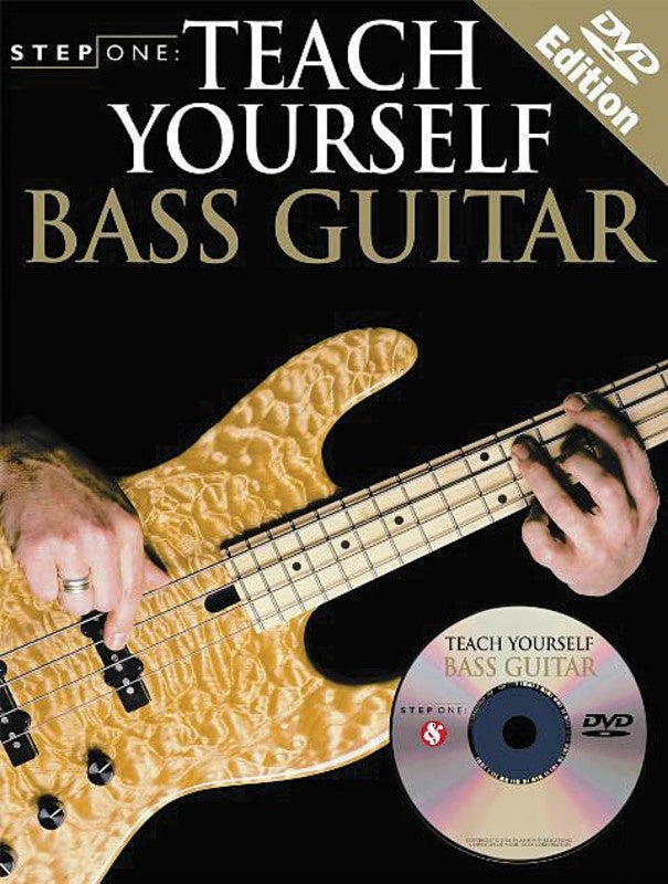 Step One Teach Yourself Bass Guitar Book/DVD (Softcover Book/DVD)