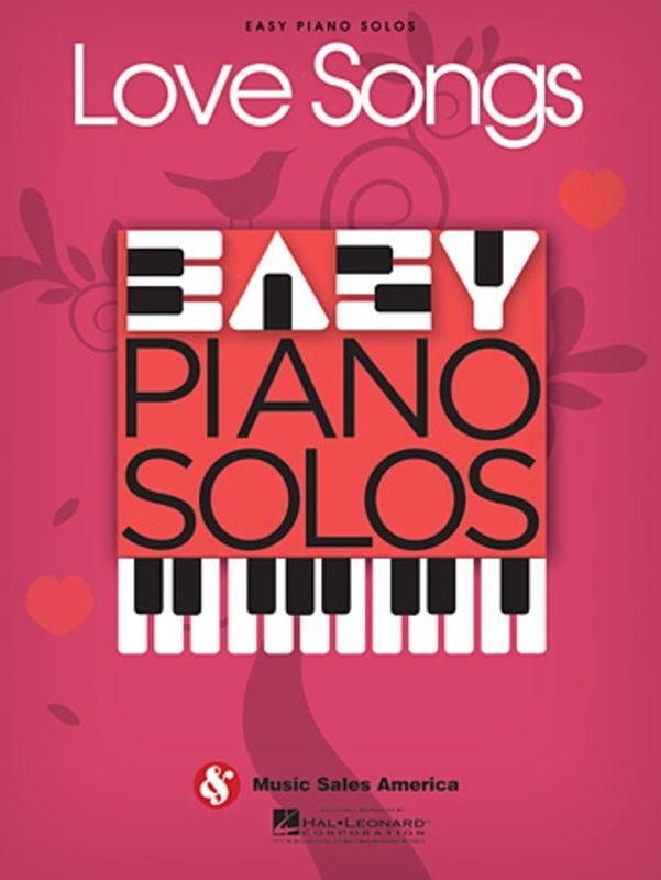 Love Songs - Easy Piano Solos Softcover Book (Piano)