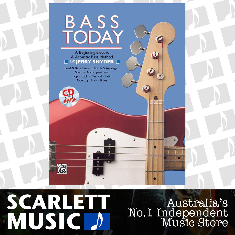 Bass Today Book and CD - Guitar Sheet Music — view 2