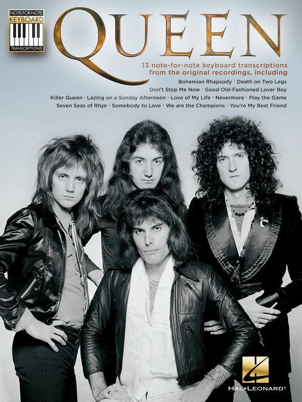Queen — Note-for-Note Keyboard Transcriptions (Hal Leonard)