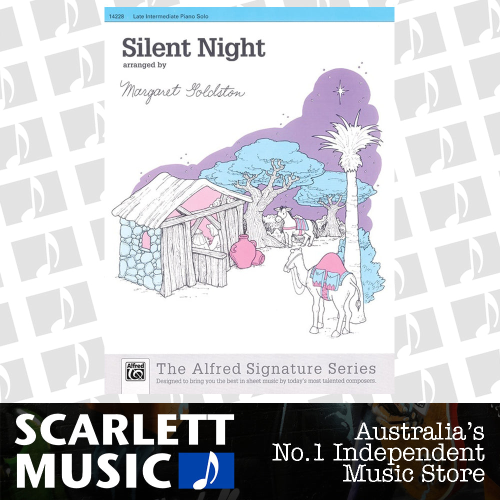 Silent Night Piano Sheet Music — view 2