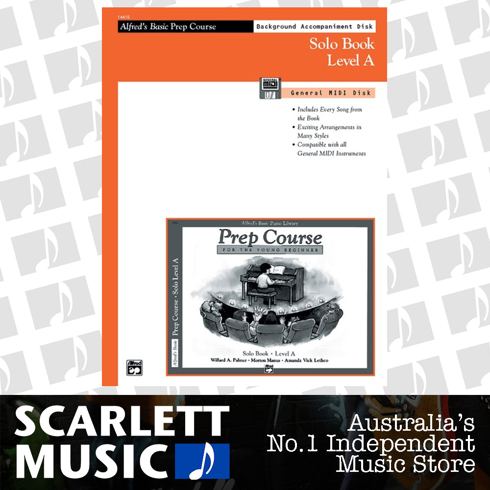 Alfred's Basic Piano Library (ABPL) Prep Course Solo Level A General Midi — view 2