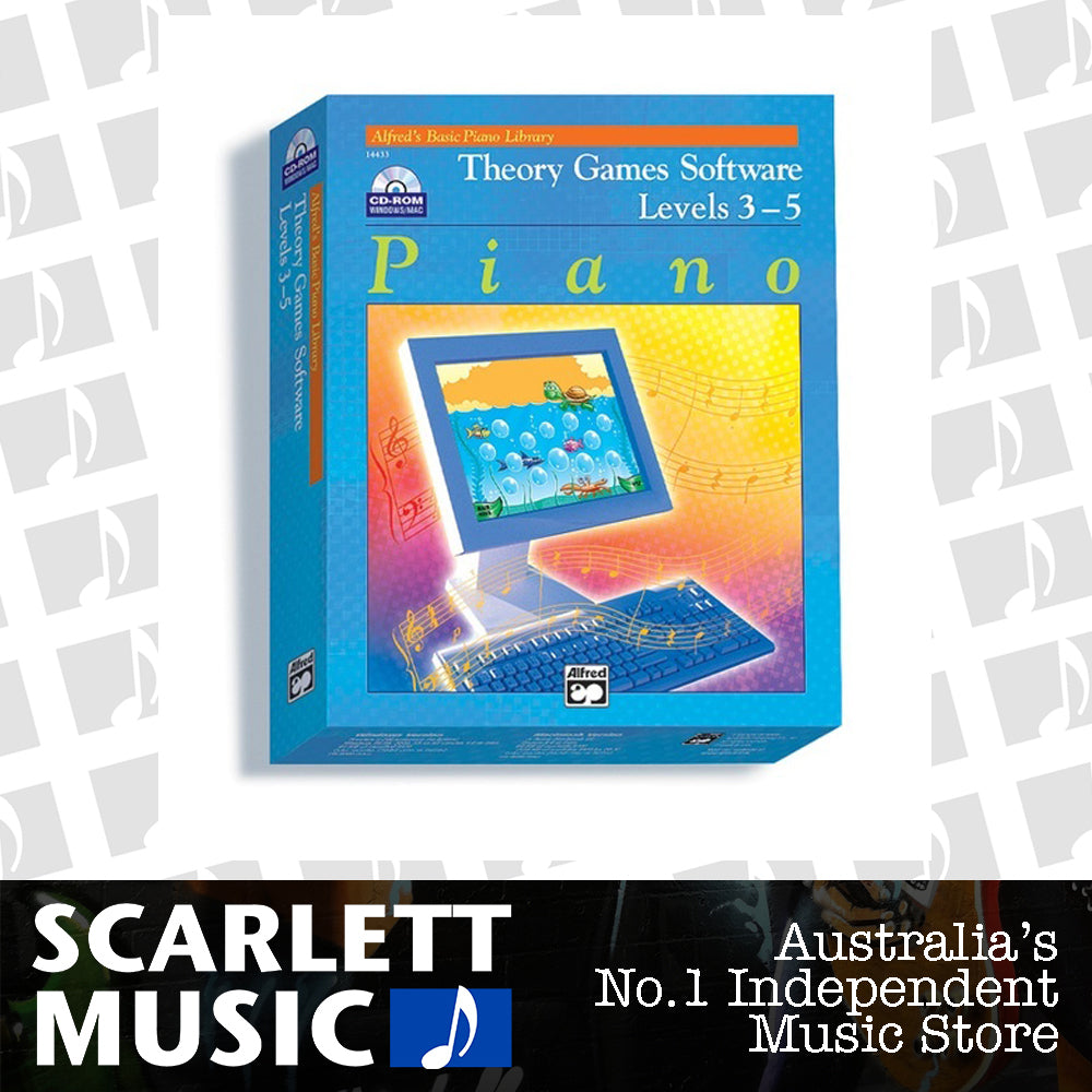 Alfred's Basic Piano Library (ABPL) Theory Games Levels 3-5 CD Rom — view 2