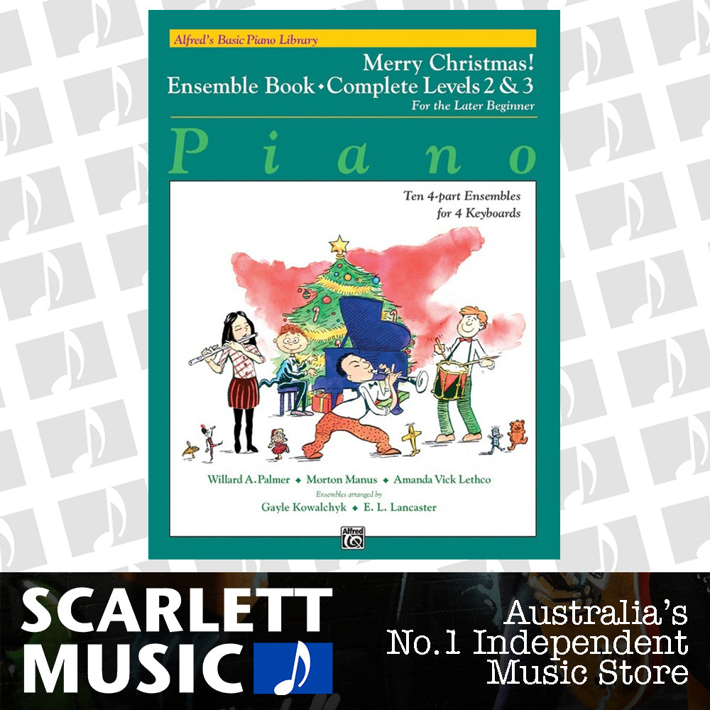 ABPL Merry Christmas! Ensemble Complete Book 2 & 3 Piano Sheet Music — view 2