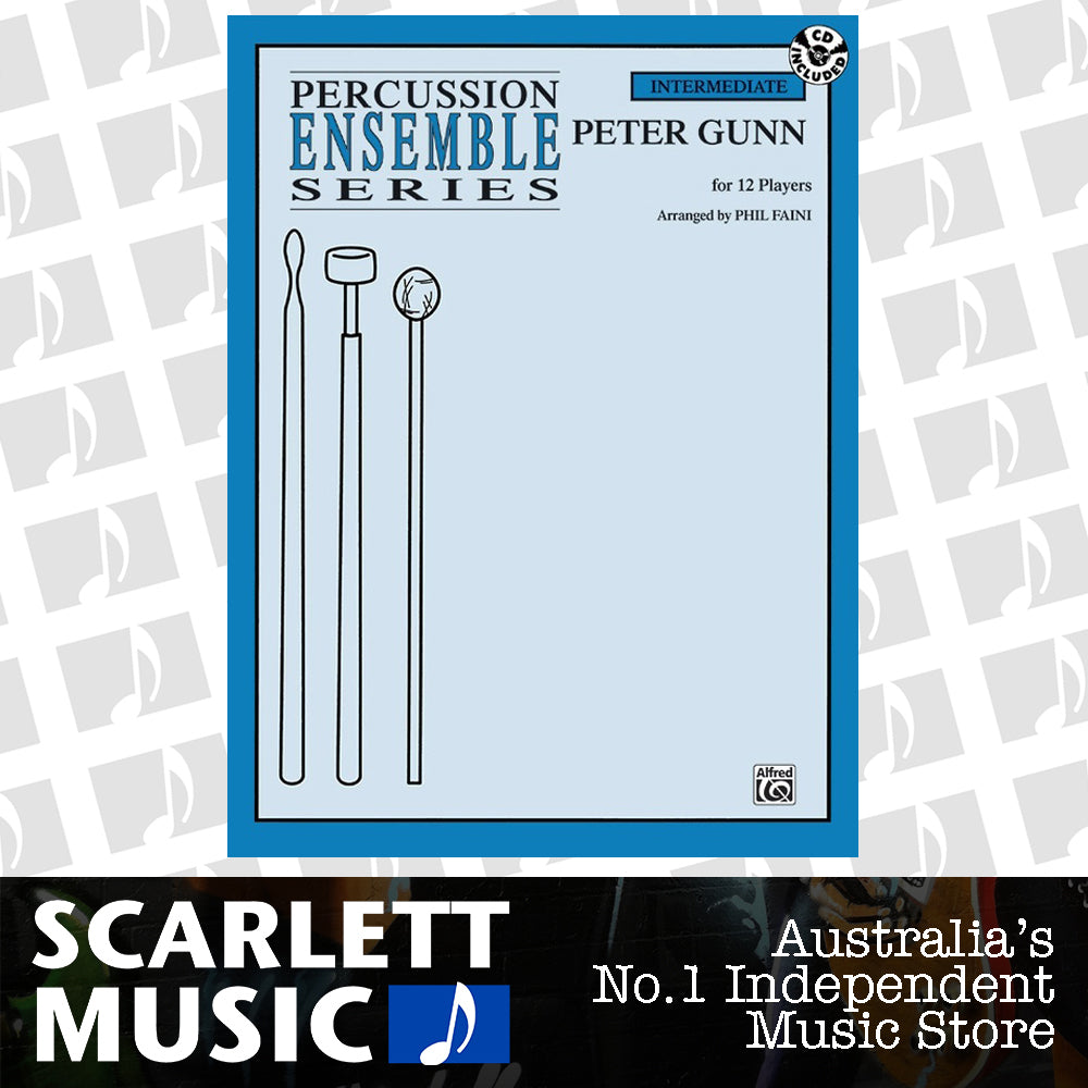 Peter Gunn Arr Faini Percussion Ensemble W/CD — view 2
