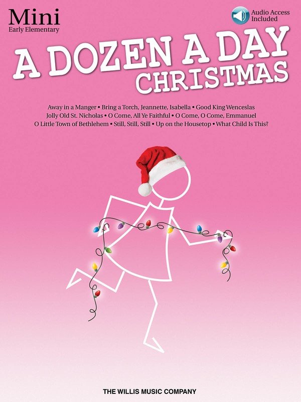 A Dozen a Day Christmas Songbook — Mini, Book/Online Audio (Willis Music)