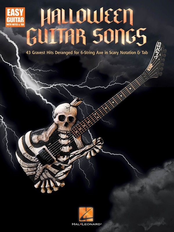 Halloween Guitar Songs — Easy Guitar Notes & TAB (Hal Leonard)