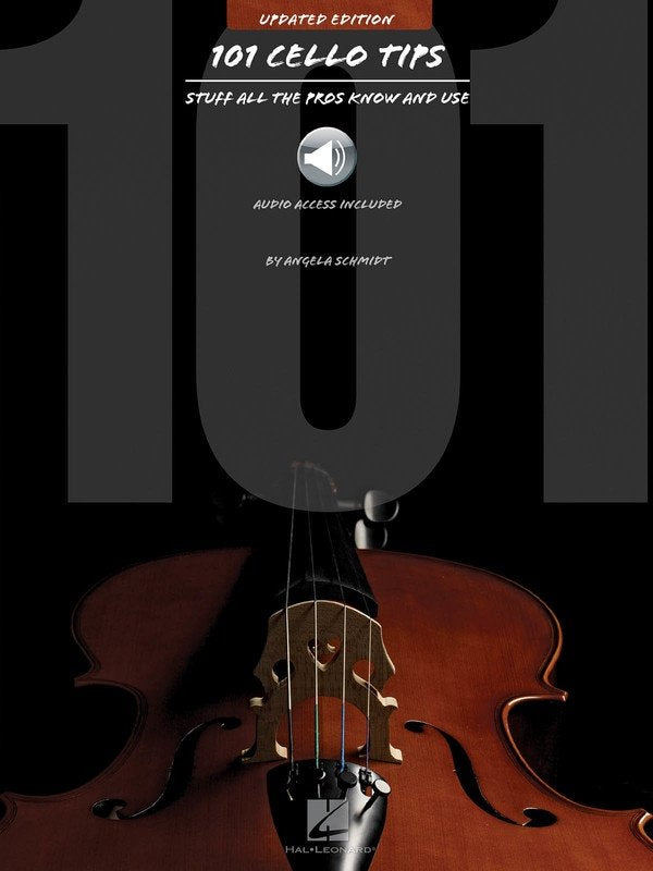 101 Cello Tips — Updated Edition, Book/Online Audio (Hal Leonard)