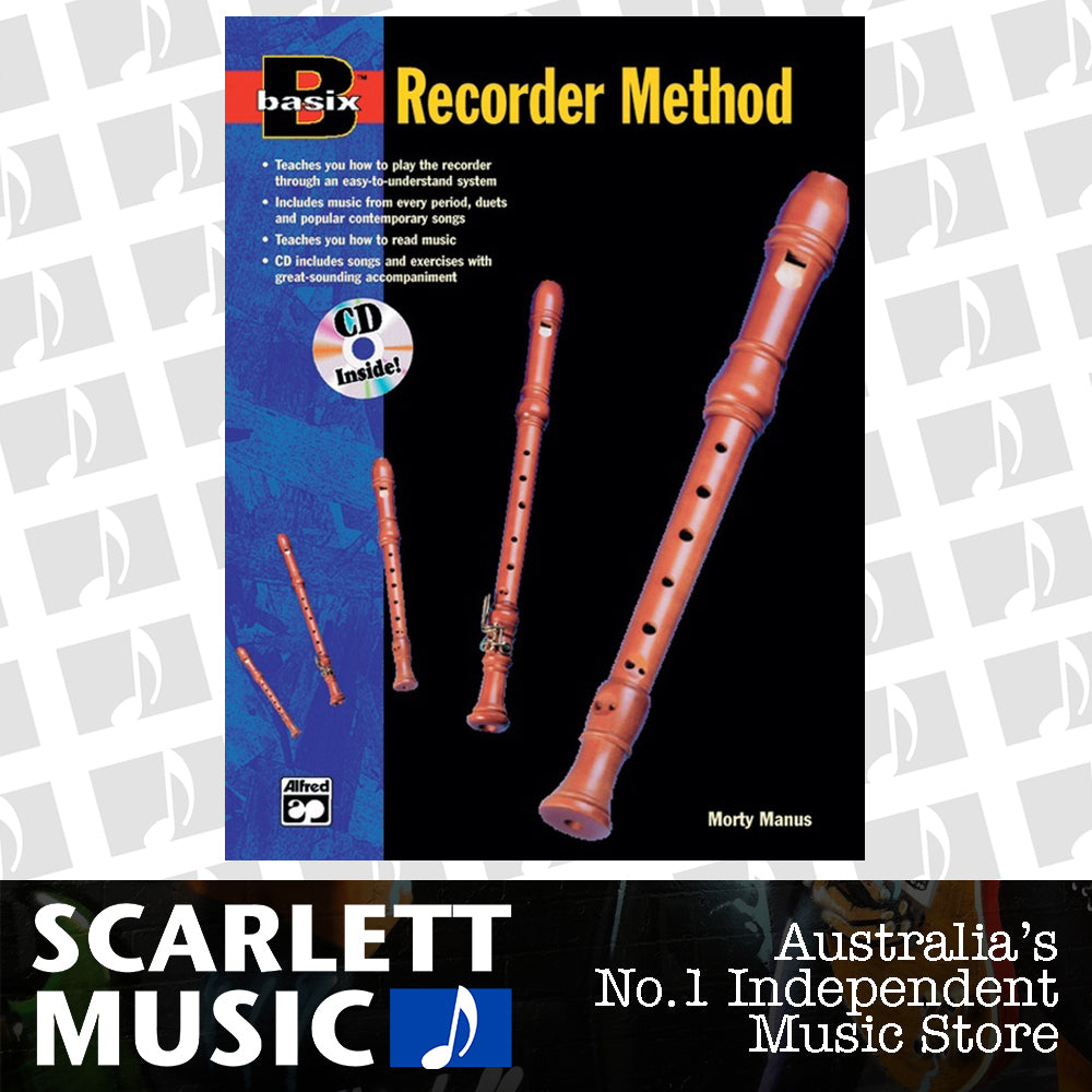 Basix Recorder Method Book with CD — view 2