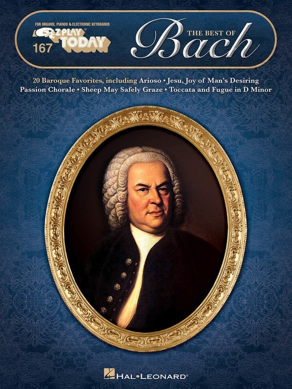 Best of Bach — E-Z Play Today, No. 167 (Hal Leonard)