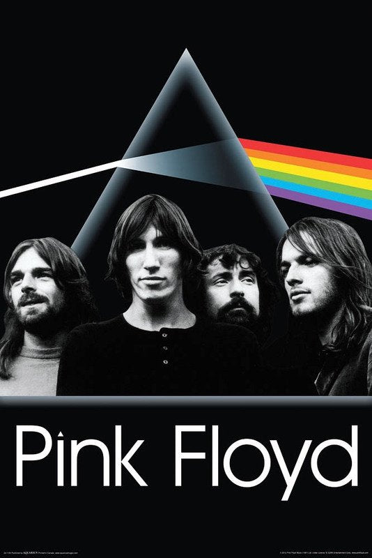 Pink Floyd Dark Side of the Moon — Poster (Aquarius)