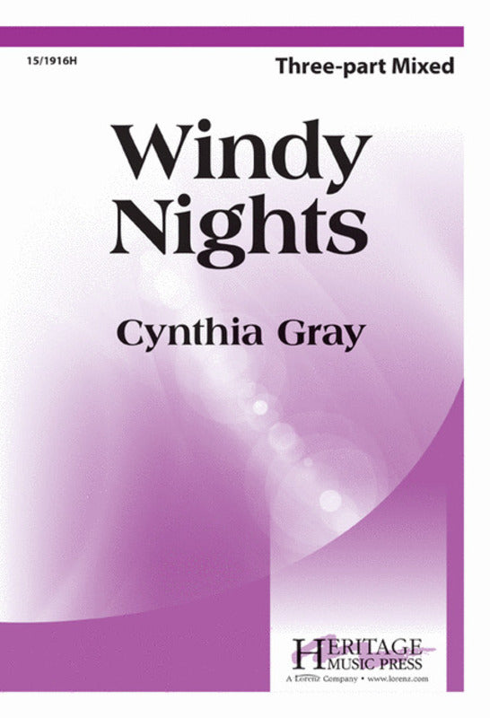 Windy Nights 3 Part Mixed