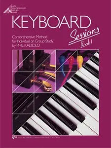 Keyboard Sessions Book 1 with Cassette - Jazz Ensemble