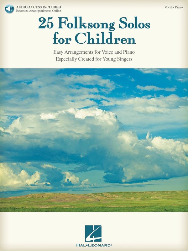 25 Folksong Solos For Children Bk/Ola (Hal Leonard)
