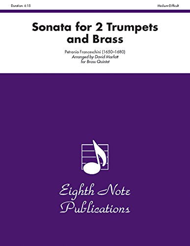 Sonata for 2 Trumpets and Brass Quintet by Franceschini