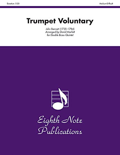 Trumpet Voluntary for Double Brass Quintet Sheet Music