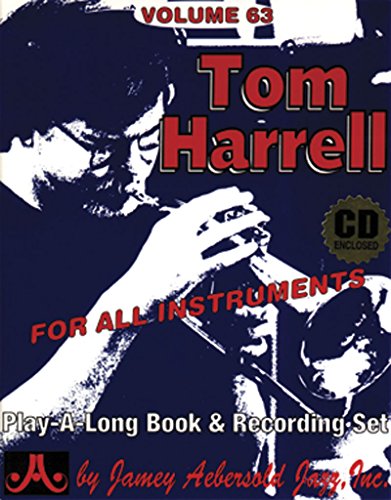 Tom Harrell Jazz Originals BK/CD No 63 - Volume 63 Lead Sheet Series by Jamey Aebersold Jazz