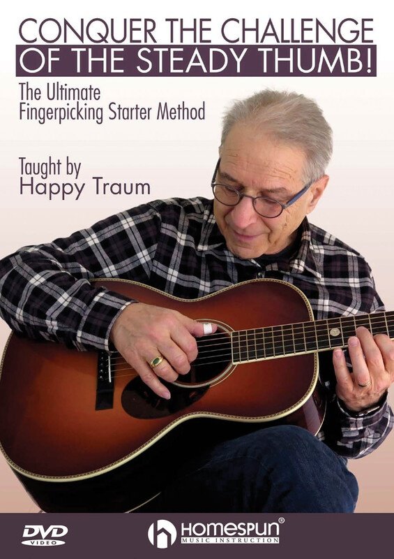 Conquer the Challenge of the Steady Thumb! — Guitar DVD (Homespun)