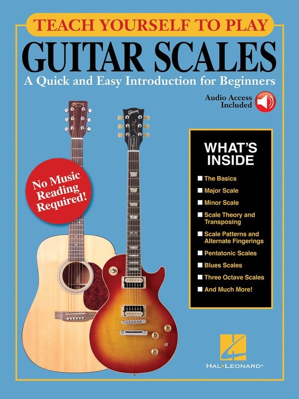 Teach Yourself To Play Guitar Scales Bk/Ola (Hal Leonard)