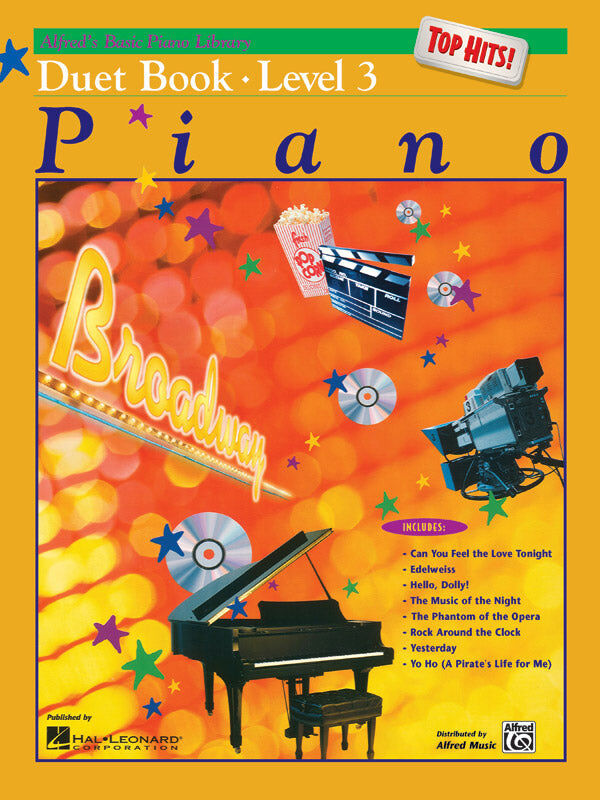 ABPL Top Hits Duet Book 3 - Piano Sheet Music for Young Pianists