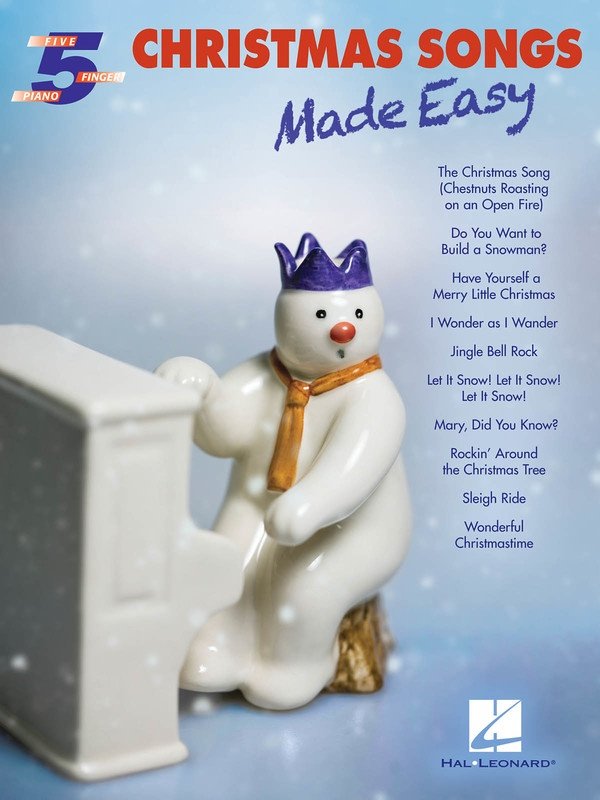 Christmas Songs Made Easy — 5 Finger Piano (Hal Leonard)