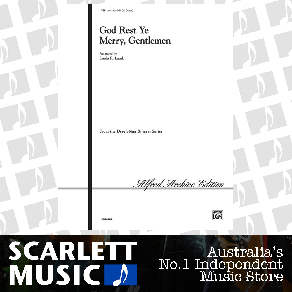 God Rest Ye Merry Gentlemen Handbell — view 2