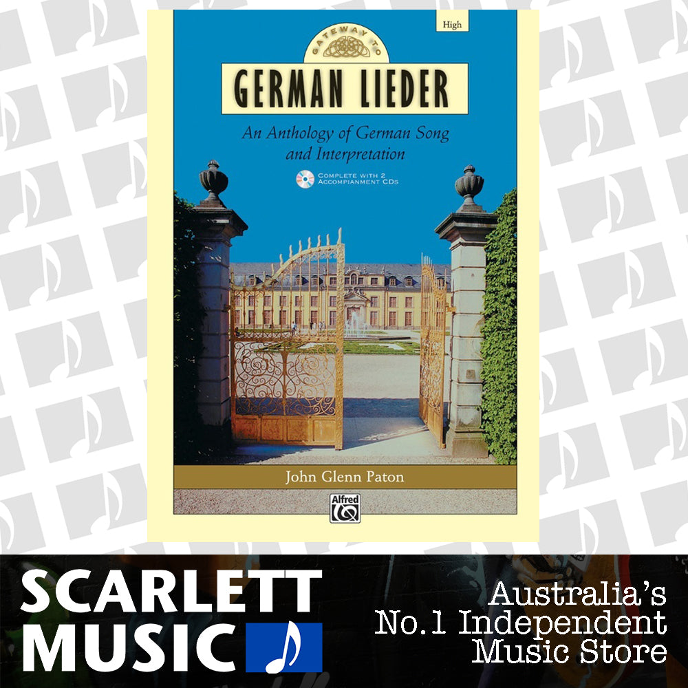 Gateway To German Lieder High Book/CD — view 2