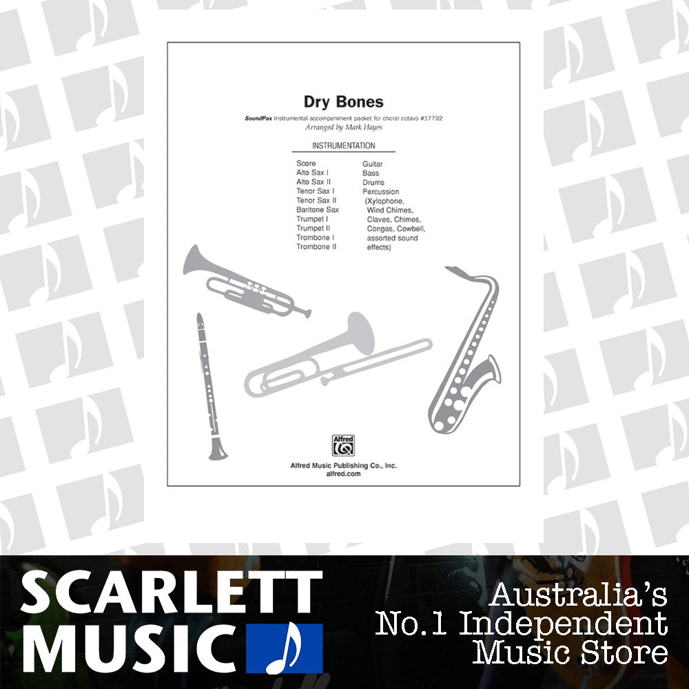 Dry Bones Soundpax Instrumental Parts — view 2