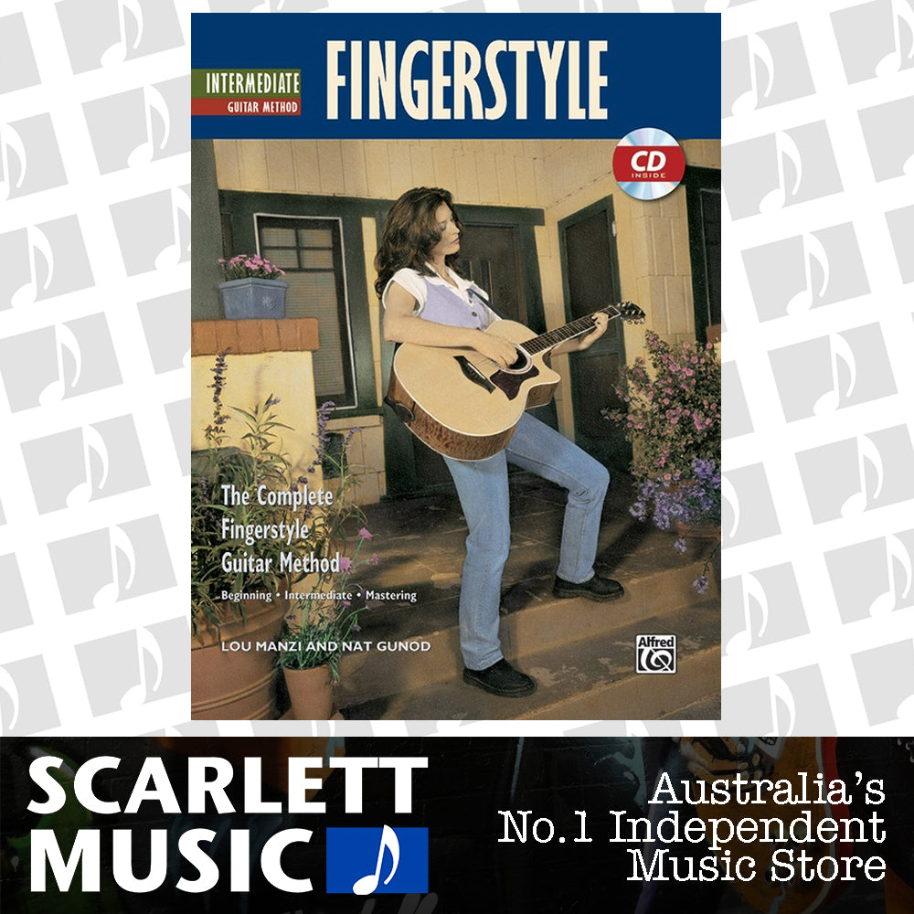 Intermediate Fingerstyle Guitar Book/CD — view 2