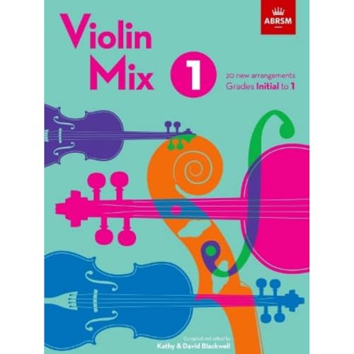 Violin Mix 1 - ABRSM 9781786015839 Sheet Music for Grades Initial to 1 with Piano Accompaniments