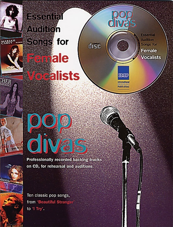 Audition Songs Pop Divas PVG Book and CD